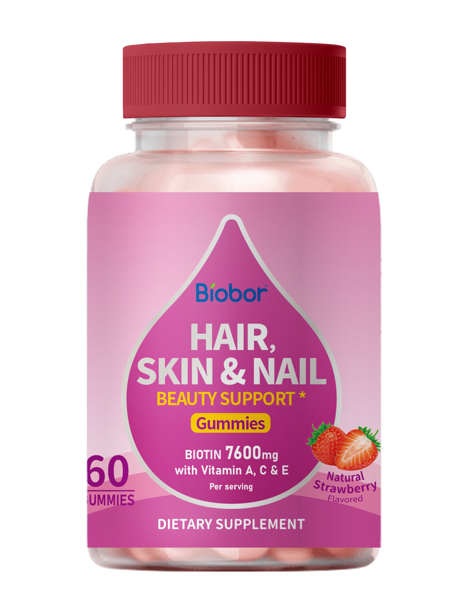 Biobor Hair, skin & Nail gummies